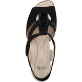 Ara - Lugano - Sandalen - Zwart - Blokhak - Klittenbandsluiting