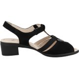 Ara - Lugano - Sandalen - Zwart - Blokhak - Klittenbandsluiting