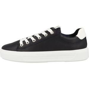 ARA Courtyard sneakers voor dames, blauw-wit, 43 EU Weit