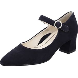 ARA dames pumps london met gesloten punt, Blauw