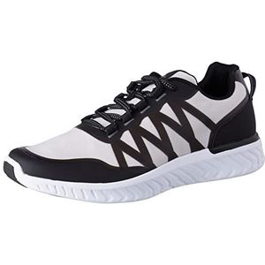 ARA San Diego Sneakers voor heren, Lichtgrijs zwart, 45 EU