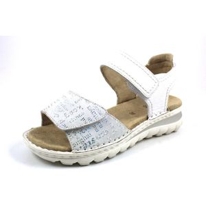 Ara 1247209 - Sandalen met hakDames Sandalen - Kleur: Wit/beige - Maat: 40