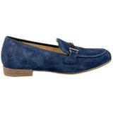 Ara - 1231272 - Instappers - Blauw - Suede - Rubber Zool