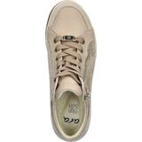 Ara Rome high dames hoge sneaker - Beige multi