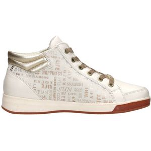 Ara - Rom-St-High-Soft - Veterschoenen Hoog - Wit