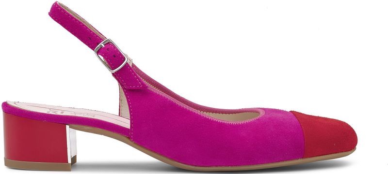 Ara - 1235823 - Pumps - Roze Multi - Wijdte H - Vast Voetbed