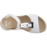 Ara - OSAKA-S - Sandaal - Wit - Sleehak - Klittenbandsluiting