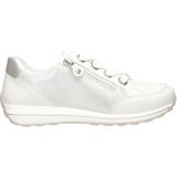 ARA Osaka Sneakers voor dames, nebbia, wit, zilver, 38,5 EU breed, Nebbia wit zilver, 38.5 EU Breed