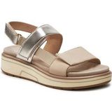 Ara - Lucca - Sandaal - Beige Multi - Leer en Nylon