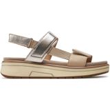 Ara - Lucca - Sandaal - Beige Multi - Leer en Nylon