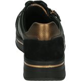 Ara - 1227540 - Lage Sneakers - Zwart - Glad Leer - Wijdte H