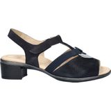 Ara - Lugano - Sandaal - Zand - Metallic - Blokhak - Klittenbandsluiting