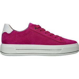 ARA Canberra Sneakers voor dames, roze, wit, 40 EU breed, roze/wit, 40 EU Breed