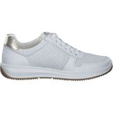 ARA - Osaka - Sneakers - Blauw/Zilver - Uitneembaar Voetbed High Soft Bamboe