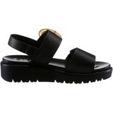 Ara - Bilbao - Sandalen - Zwart - Plateauhak met Verwijderbaar Voetbed