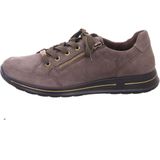 Sneakers - Osaka - Effen - Leer/Suède - Platte Hak