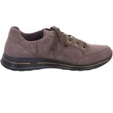 Sneakers - Osaka - Effen - Leer/Suède - Platte Hak