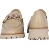 Ara - Kent - Dames Instapper - Beige - Leer