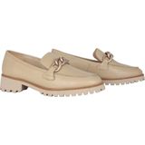 Ara - Kent - Dames Instapper - Beige - Leer