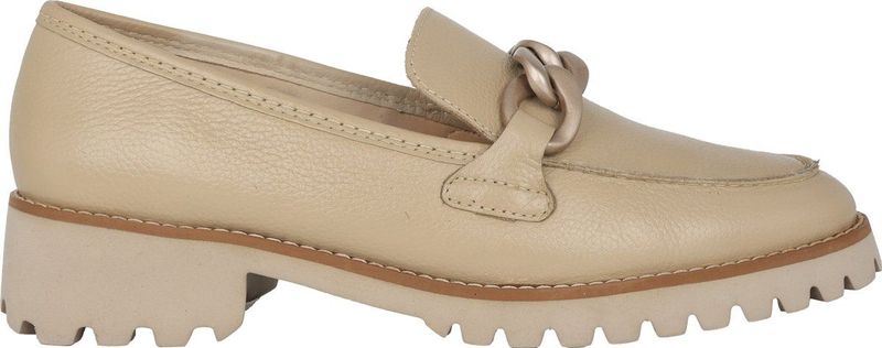 Ara - Kent - Dames Instapper - Beige - Leer