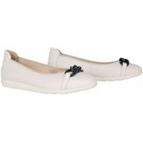 Ara - Sardinia Sport - Dames Ballerina - Wit - Leer