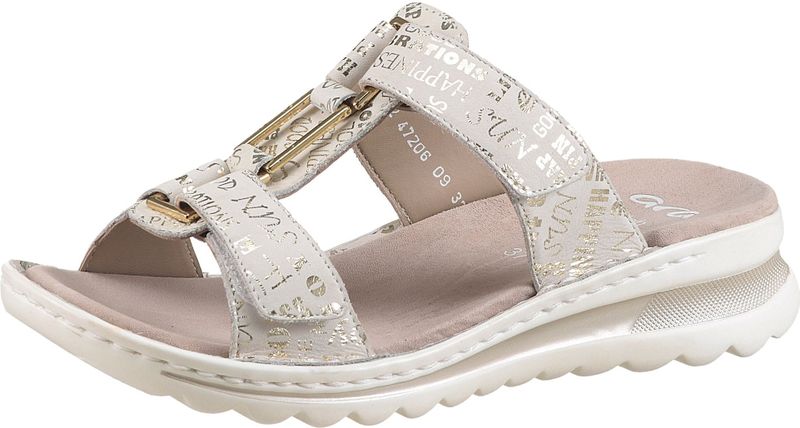 Ara - TAMPA - Slippers - Crème - Sleehak - G-breedte