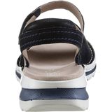 Sandaal - Tampa - Effen - Leer - Velcro Sluiting - Sleehak