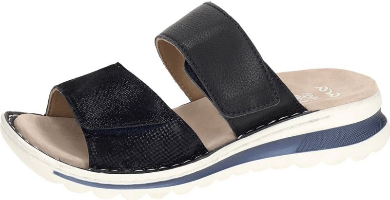 Ara - Toronto - Dames Sneaker - Zwart - Leer