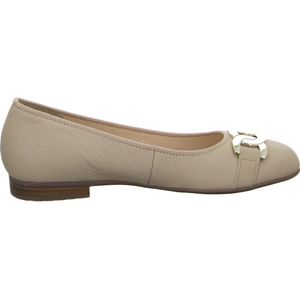 Ara Sardinia - Dames Ballerina - Beige - Leren Bovenwerk