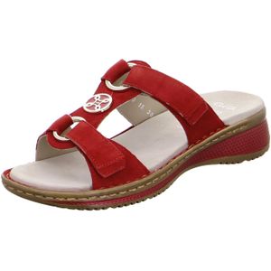Ara - Hawaï - Slippers - Rood - Sleehak - Klittenbandsluiting