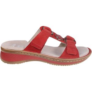 Ara - Hawaï - Sandalen - Rood - Leer - Sleehak