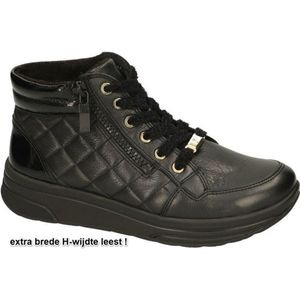 ARA Sapporo Sneakers voor dames, zwart, 39 EU Breed