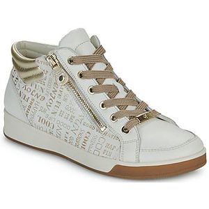 Ara Rome high dames hoge sneaker - Wit multi - Maat 40