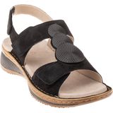 Ara - Hawaï - Sandalen - Zwart - Sleehak - Klittenbandsluiting