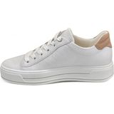 ARA - Canberra - Damessneakers - White Sand - Uitneembaar Voetbed - Zeer Zacht Bamboe