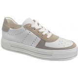 Merk - Model - Sneakers - Color-Blocking - Glad Leer - Platte Hak