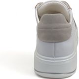 Merk - Model - Sneakers - Color-Blocking - Glad Leer - Platte Hak