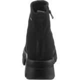 Ara - Enkellaarsjes - Zwart - Textiel Buitenkant - Polyestervezel Voering