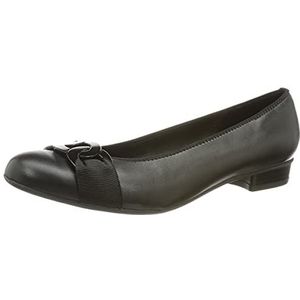 ARA Bari Ballerina's voor dames, zwart, 43 EU, zwart, 43 EU Smal