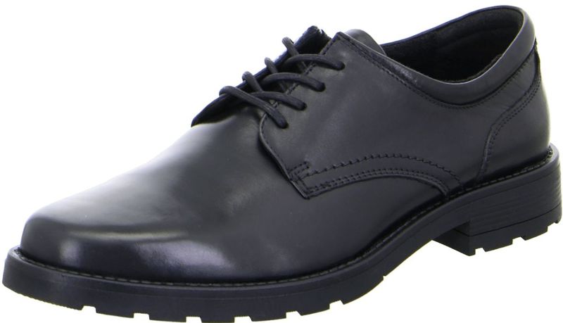 Ara - Heren Veterschoenen - Zwart - Leer - Lichtgewicht