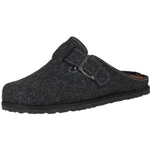 ara ELVIO Pantoffels voor dames, antraciet, 45 EU, antraciet, 45 EU