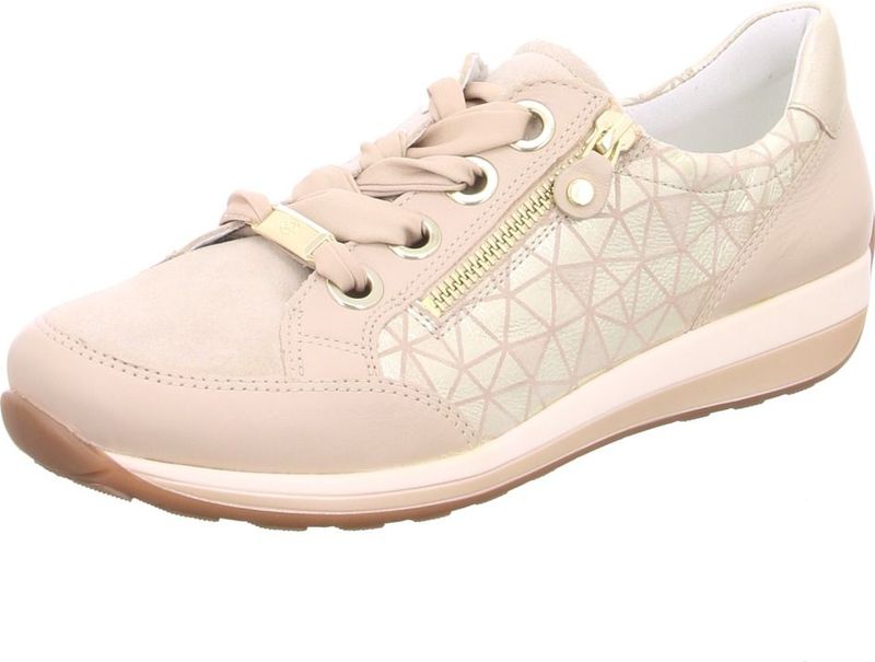 Sneakers - Osaka - Laag - Leer - Glad Leer - Ronde Neus