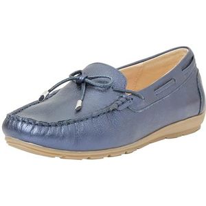 ARA Alabama Mocassin voor dames, 37 EU, blauw (night), 37 EU