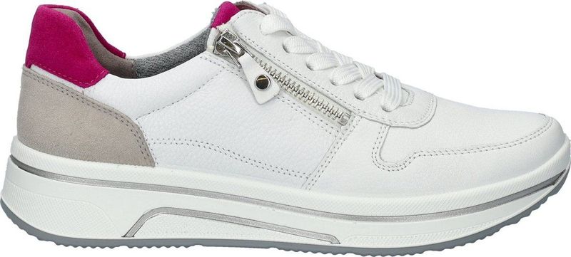 Ara - Sapporo Sneakers - Wit - Leer/Polyurethaan