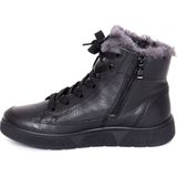 ara - Zwarte Enkellaarsjes - Leer - Dames