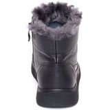 ara - Zwarte Enkellaarsjes - Leer - Dames