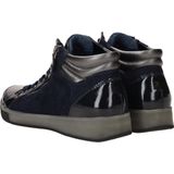 Ara Rom - Hoge Sneakers - Dames Sneaker - Zwart - Lakleer/Suède/Gladleer