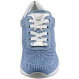 ARA Lissabon Sneakers voor dames, cool blauw, zilver, 39 EU, Coolblue zilver, 39 EU