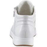 Ara 1244499 - Hoge sneakersDames veterschoenenDames sneakersHalf-hoge schoenenVeterlaarzen - Kleur: Wit/beige - Maat: 37.5