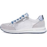 Merk - Model - Sneakers - Effen - Leer en Suède